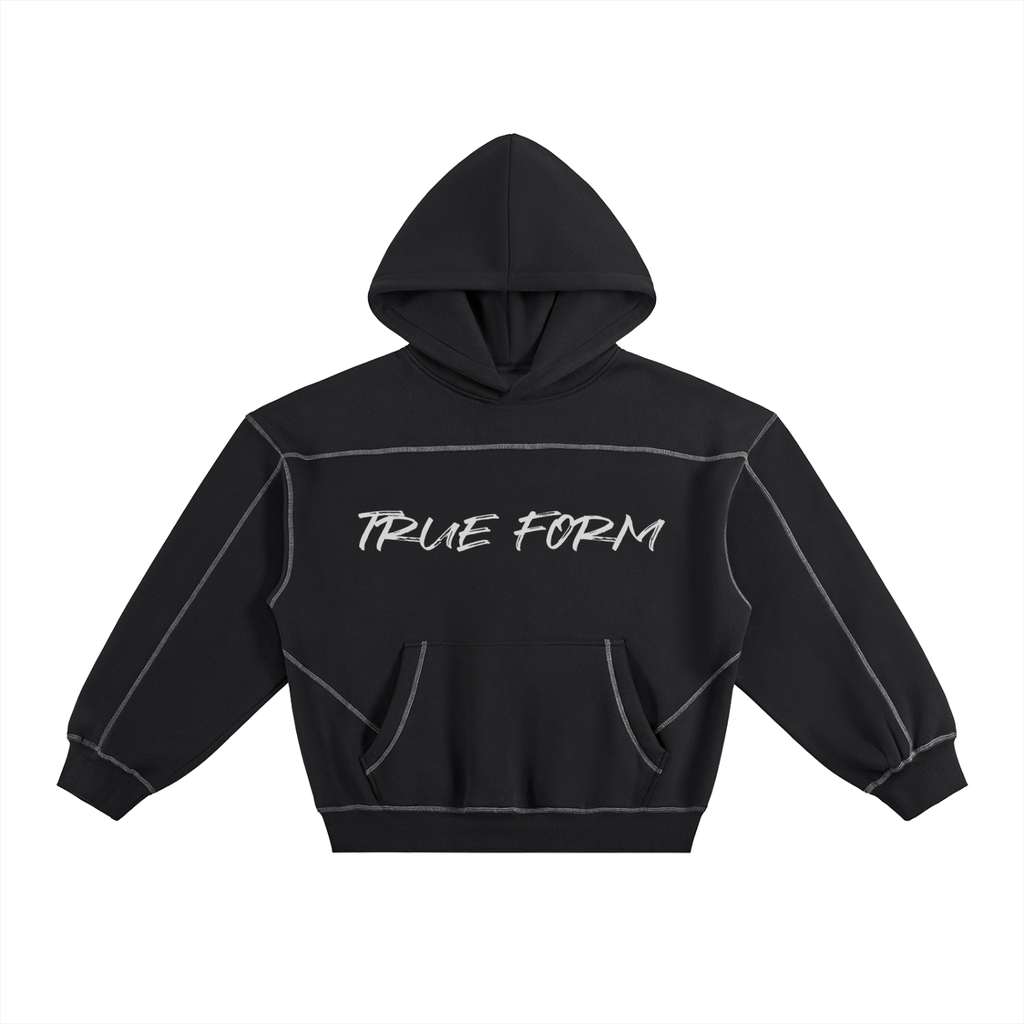 True Form Stitched Boxy Fleece Hoodie